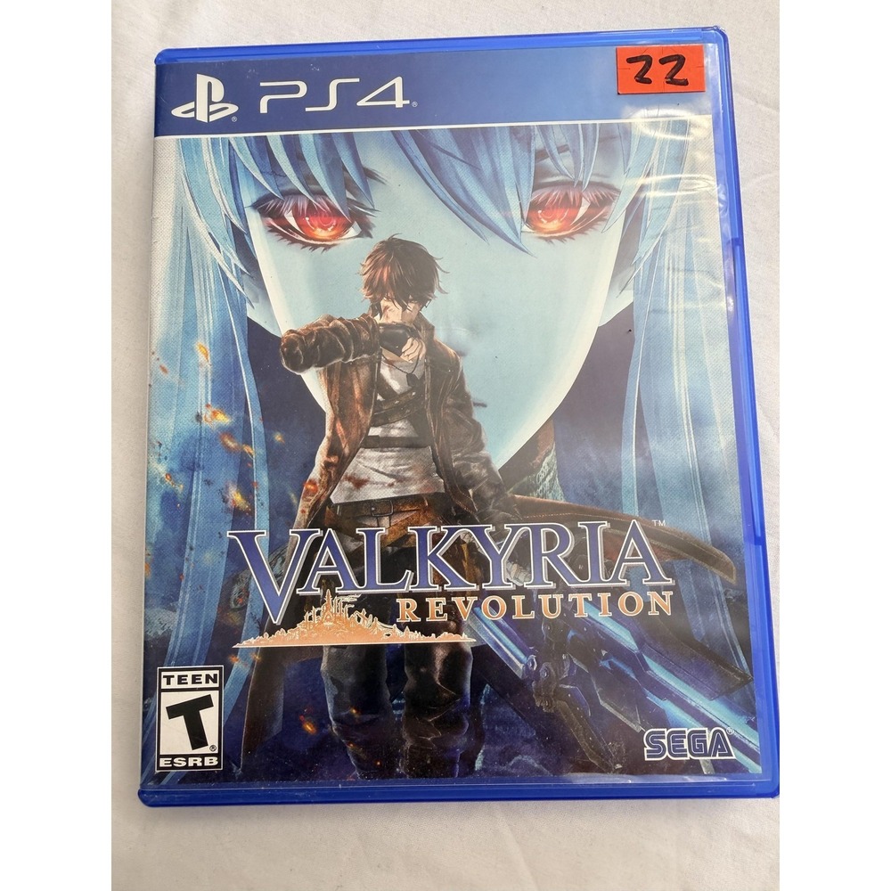 Valkyria Revolution PlayStation 4 PS4 Game T SEGA NTSC-U/C 2017 RPG Action